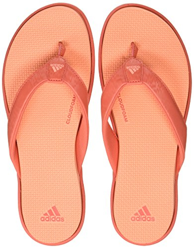 adidas Damen Cloudfoam Zehentrenner, Trasca/Trasca/Chacor, 39 1/3 EU