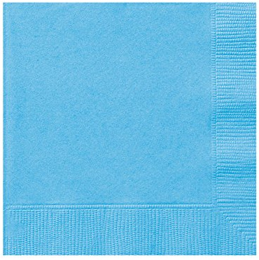 Unique Party Disposable Napkins Plain (Pack of 20)