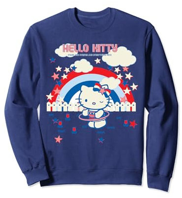 Hello Kitty Summertime Americana Sweatshirt