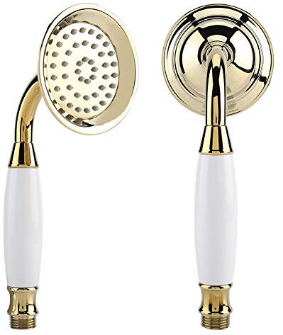 Shower Head, Hand Shower Sprayer, Handheld Shower Head for Bathroom Home Accessories-G1/2 Gold