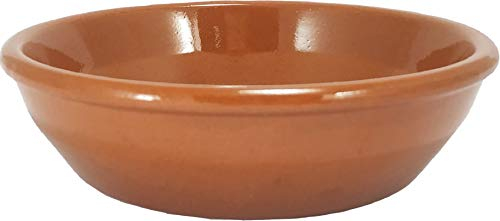 Cazuela barro esmaltada pequeña 12 cms aperitivos