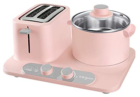 3 in 1 Breakfast Maker Multifunctional Breakfast Machine Three in One Sandwich Dormitory Student Pot Steaming, Frying and Cooking Integrated Machine Sandwich Toaster 3 in 1 (Plug Type : 1)