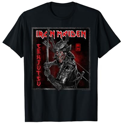 Iron Maiden - Senjutsu Eddie Square Distressed T-Shirt