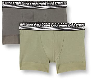 Dim Boxer Homme Stay and Fit Coton 3D Flex x2