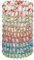 JessLab Spirale Haargummis, 10 Stück Sortierte, Spurlose Spiral-Haargummis, Niedliche Plastikspirale als Pferdeschwanzhalter, Schadensfreies Haar-Accessoire für Frauen und Mädchen, Blumen