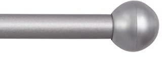 Endstücke für Stilgarnitur 2er Pack aus Kunststoff (Silber/Kugel) vers. Farben, Ø16mm, Dekoration modernes Design für Vorhangstange