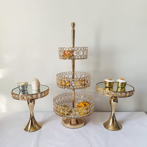 Alzata per Torta Rettangolare con Alzata per Torta Alzata per Torta Vassoio per Dessert Set Vassoio per Frutta