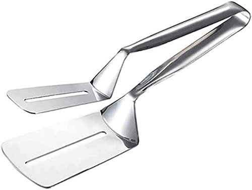 Orton Steak, Multifunktionale Küchenzange Doppelseitige Schaufel Clip Edelstahl Pizza Klemme für Brot Eier BBQ
