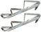 Marco de escalera de madera, galvanizado/a elección, de 2 a 6 escalones (3 escalones)