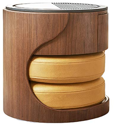Kleiner Couchtisch, niedriger Tisch, Erkerfenster, kleiner Couchtisch, japanischer Balkon, Freizeit-Teetisch-Kombination, niedriger Beistelltisch im japanischen Stil, Set Couchtische/Braun/42 * 45 cm,