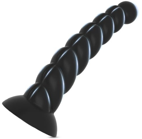 BDSMYOU Analplug für Männer Frauen Anfänger,Analdilos Herren,mit Dildo Saugnapf,Sex Spielzeug Beide,Anal Plug Anal Dildo Schwarz,Buttplug Anal Beads Analkugeln Analkette Dildos Analspielzeuge (S)