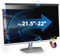 VERPONITY Magnetic Computer Privacy Screen 21.5-22 Inch, Aesthetic Hanging Privacy Screen for Computer Monitor with Anti-Blue Light Coating, Removable Magnetic Attachment Computer Monitor Privacy