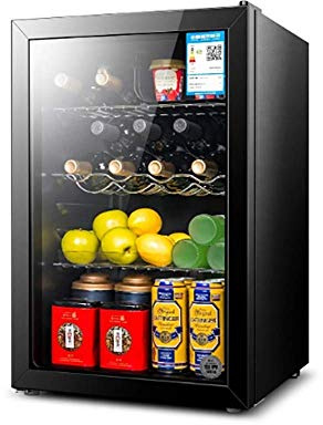 Refroidisseur de vin rouge et blanc thermoélectrique pour bouteilles de 80 L, réfrigérateur à vin thermoélectrique à fonctionnement silencieux, réfrigérateur de cave à vin de comptoir autonome, contrô