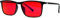 Blaulichtfilter Brille, Blaulichtfilter und Grünlichtfilter Brille für Damen und Herren, Rote Computerbrille für PC Gaming