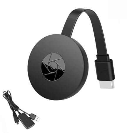 Appareil de Diffusion TV, Adaptateur d'affichage HDMI sans Fil, Appareil de Mise en Miroir d'écran sans Fil pour téléviseur, accès Gratuit à Toutes Les chaînes