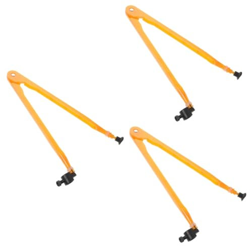 OSALADI 3 Stück Kompass-Zeichenwerkzeug Zirkel Schule Tafel Schwarz Strahlkompass Matheunterricht passend Kompass für Lehrer Kompass Zeichenwerkzeug Lehrmittel Abs Gelb