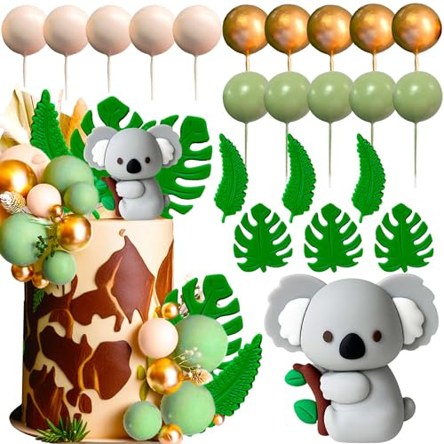 Tiere Tortendeko Kuchendeko Dschungel Themed Tortendeko Dschungel Dekoration