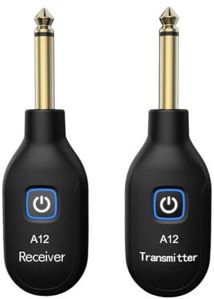 Asyduey Electric Guitar Wireless Transmitter Electric Blowpipe Transceiver Musical Instrument Accessories A12