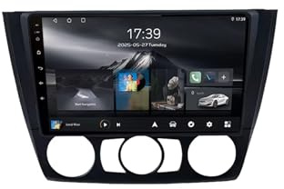 Android 15 2 Din Car Stereo 9 car navigation system for BMW 1 Series E81 E82 E87 E88 2004-2012 with BT Mirror Link WiFi 4G GPS AHD Radio Multimedia Radio(YA3 4+32G)