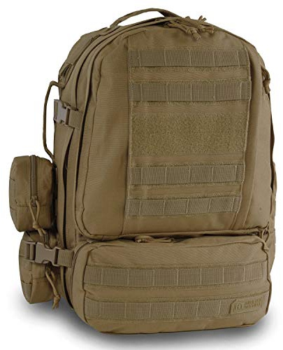 Highland Tactical Apollo Rucksack, strapazierfähig, Desert Tan