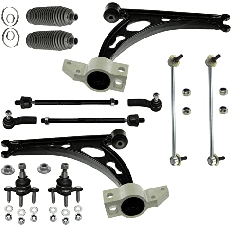 1x Querlenker Set Kit: Querlenker Traggelenk Spurstange Koppelstange Manschette Vorderachse links rechts