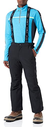 CMP - Herren-Latzhose, Schwarz, 58