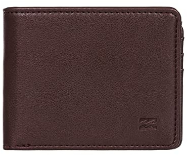 Billabong Homme Cuir Accessoire de Voyage -Portefeuille, Chocolate, U