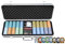 HAN'S DELTA Monte Carlo Poker Club Chip Set 14 Gramm für Texas Hold'em, Blackjack, Casino Gambling mit schwarzem ABS-Gehäuse, Karten, Dealer Button (wählen Sie 300 oder 500 Chips Set) (500 Chips Set)