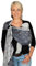 Hoppediz Ring-Sling, Baby-Tragetuch ab Geburt, 100 % kbA-Baumwolle, Design Malmö denim