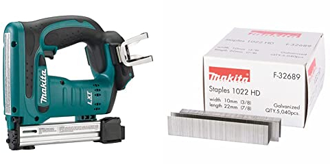 MAKITA - Agrafeuse 18V litio & F-32689 - Grapa 10-22/t221dw (5040 unid) - Compact - Métal - Manuel