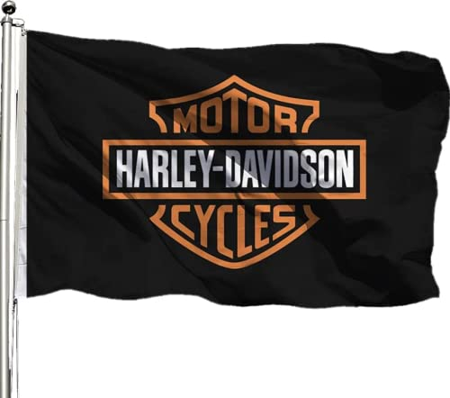 Reddingtonflags Harley-Davidson-Flaggen, 90 x 150 cm, Banner für Innen- und Außenbereich, Gartendekoration, Flagge, Harley Davidson, Camping-Flagge, Party-Dekorationen für Harley-Davidson-Liebhaber