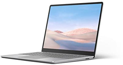2020 Microsoft Surface Laptop Go con Intel Core i5-1035G1 (12,4-pulgadas, 8GB RAM, 128GB SSD) (QWERTY Inglés) Platino (Reacondicionado)