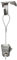 Picture Frame Hanging Chrome Moulding Hooks with Steel Cable Wire & Zipper Hooks Rope Traditional Dado Rail Hook for Hanging Picture Frame Art Work Frame Cable Wire Rope Kit Pack of 1.