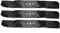 3 X 39 CM Rasenmähermesser kompatibel mit Husqvarna 504188201 504188210 R316 R320 Rider 155 175 R (3 Stück)