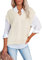 Aleumdr Chaleco sin Mangas Mujer Jersey Suéter sin Mangas Punto Corto Jerséis Fino Cuello V Tops Primavera Camisetas sin Mangas Casual Pull-Over Otoño Invierno,Beige XL