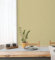 GAULAN 680656 - Papel Pintado vinílico ecológico Efecto Textil de Lino Color Mostaza en Relieve para Pared salón Cocina baño Dormitorio Comedor - Rollo de 10 m x 0,53 m