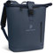 Pactastic XL breiter Rolltop Laptop-Rucksack | 750 Gramm leichter Daypack aus wasserabweisendem veganem Tech-Material 35 x 17 x 45 cm | verstellbare Schultergurte & gepolsterter Rücken