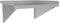 Displaypro Chefkit Stainless Steel Microwave Shelf (W: 610mm x D: 500mm)