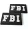 2 x FBI-Patch, bestickter Aufnäher mit Klettverschluss für Arbeitskleidung, Uniformen, Rucksäcke, Unterwäsche, Hüte, Uniformen, taktische Ausrüstung und mehr