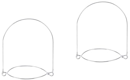 OUNONA 12 Piezas Asas De Tarro De Pinta De Bola Colgador De Tarros De Conservas Perchas De Alambre Perchas Con Asas De Alambre Ganchos De Tarro De Albañil Luz Solar Universal