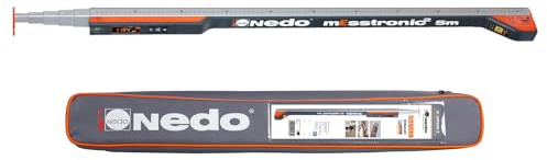 Nedo mEsstronic 2 5m mit integrierter Bluetooth-Schnittstelle zum einfachen Übertragen der Messwerte - Teleskop-Messstab