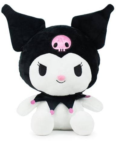 Play by Play - Personaggi in Peluche Hello Kitty And Friends - Keroppi, Kuromi, Melody - 25cm - 760024094 (Kuromi)