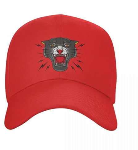 ENWIND Baseballmütze Gothic Traditionelle Tattoo Panther Kopf Baseballmütze Outdoor Männer Frauen Verstellbarer Papa Hut Herbst Snapback Caps Trucker Hüte