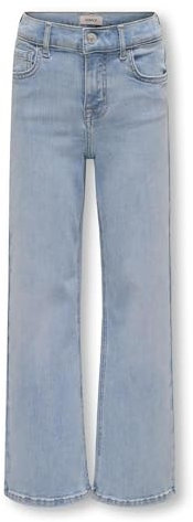 KIDS ONLY Damen Kogmadison Blush Wide LBD DNM Noos, Light Blue Denim, 164 EU