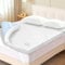 VividHues Mattress Topper Double Bed - Dual-layer Memory Foam Mattress Toppers with Machine Washable Breathable Microfibre Cover & Elasticated Corner Straps for Back Pain Relief (135x190cm, 7cm)