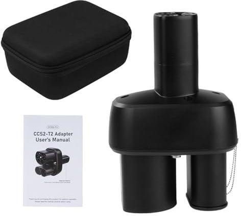 MotorMinds CCS2 to NACS EV Charging Adapter, Schnellladeadapter für Bis Zu 250kW Kompatibel mit Tesla Model 3/Y/S/X Hochwertige Materialien, IP54 Wasserdicht Leicht und Tragbar
