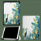 Custodia Cover per iPad Pro 11 Pollici 2024 M4 5 Gen con Portapenna,PU Supporto Tripieghevole Magnetico Case Compatible con iPad Pro 11 M4 2024 Piante Tropicali Tucano