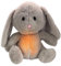 AUEJACKY Schlummer Kuscheltier,Schlummer Kuscheltier mit Atembewegung und Musik,Hase Baby Schlafhilfe,Baby Spielzeug,Neugeborene,Baby Erstausstattung,Babyparty und Neugeborenen Geschenk