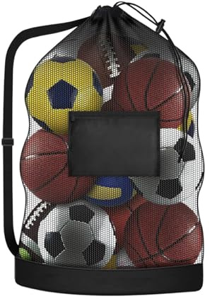 Mesh-Fußballtasche Atmungsaktives Netz-Organizer für Volleyball und Fußball