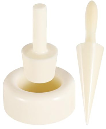 Opdestn Ice Cream Cone Molds - Crispy Waffle Cone Mold Kit,Kitchen Homemade Desserts Making Aid with Comfortable Grip for Tea Break Parties Home Baking